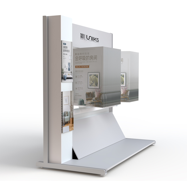 Door frame tile rack